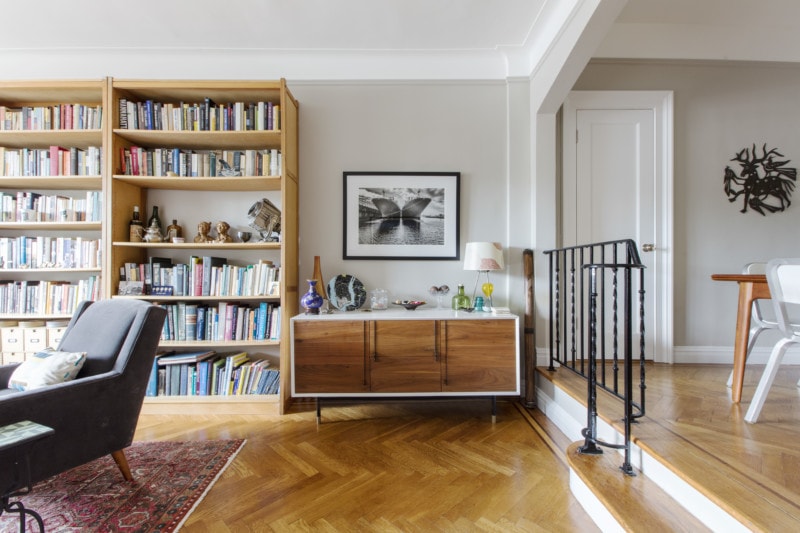 Living Room of Apartment renovation New York City