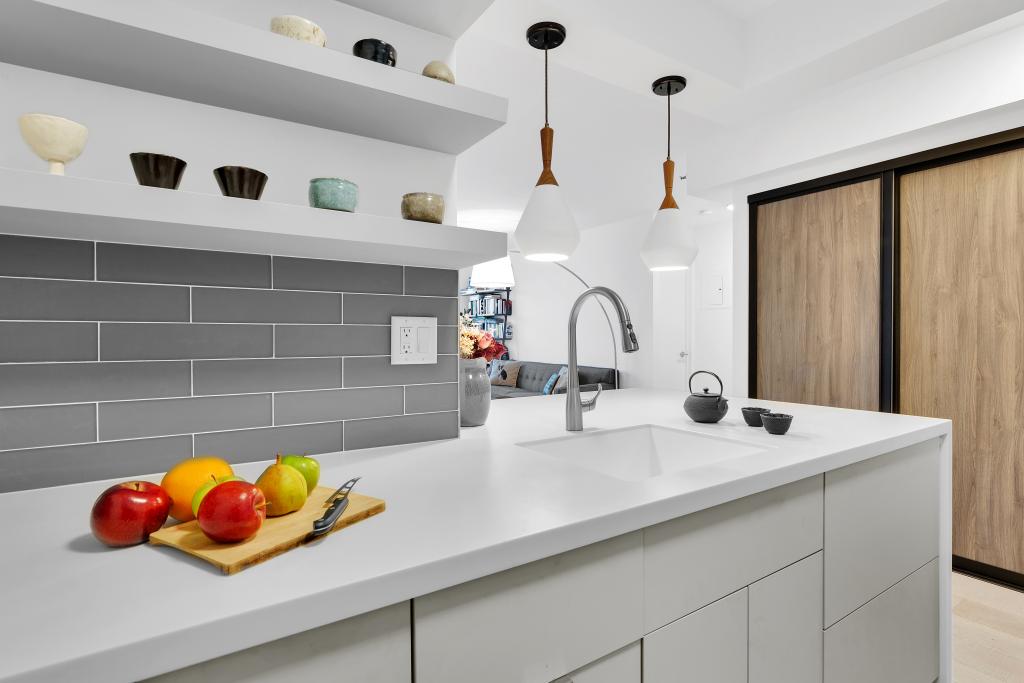 Open shelving